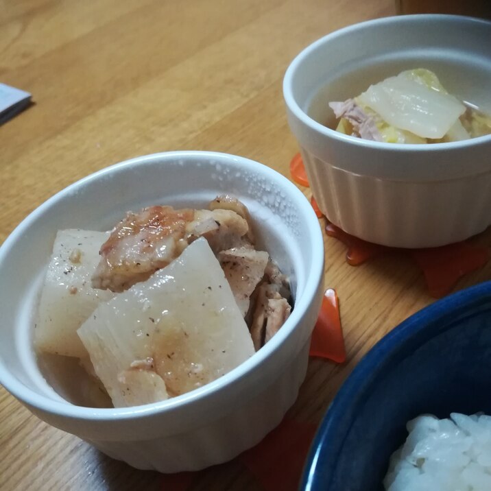 炊飯器活用☆鶏もも肉と大根のさっぱり煮